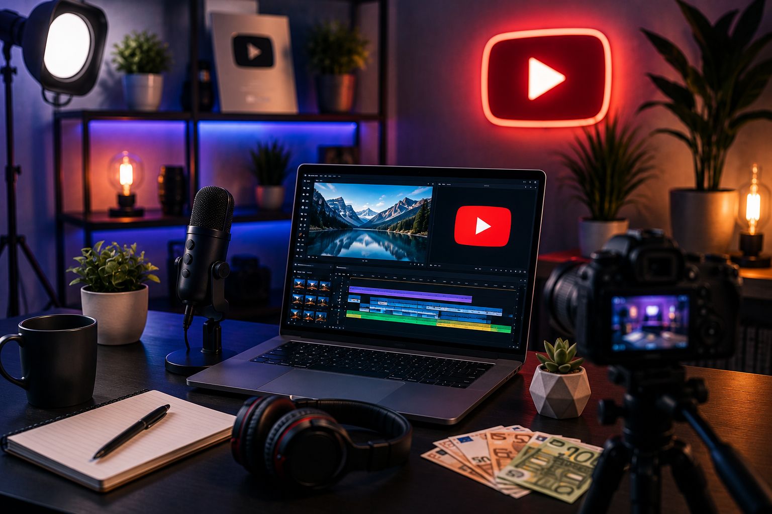 Créer une chaîne YouTube avec des outils IA